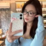 INS Style Bowknot Hard Phone Case – Cute and Durable Protective Cover for Apple iPhones - Image 5