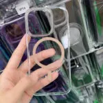 Clear Magnetic Phone Case – Anti-Yellowing Transparent Hard Cover with Strong Magnetic Alignment - Image 6