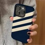 Minimal Striped Protective Phone Case for iPhone 17 Pro Max 16 15 Pro 14 13 12 - Image 4
