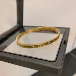 Roman Numeral Gold Bracelet - Light Luxury Titanium Steel Jewelry - Image 4