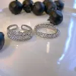 Trendy Zircon Open Ring – Adjustable Niche Style for Cool Girls - Image 5