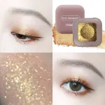 NOVO keyboard fingertip cool eye shadow matte high flash mashed potato texture eye shadow palette - Image 8
