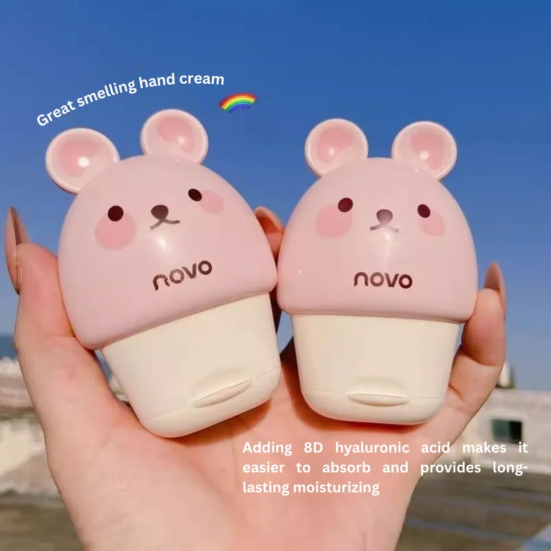 1_6df969f0-babc-4f97-9f45-4038afebbe67 NOVO Bear Fragrance Hand Cream – Moisturizing, Hydrating, Non-Greasy, Anti-Dryness for Men and Women - Image 1