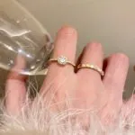 Round Pig Nose Open Ring for Women – Fashionable Statement Finger Ring - Image 6