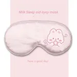 Cute Bear and Bunny Silk Sleep Mask – Breathable, Eye Fatigue Relief - Image 4
