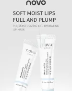 NOVO - Moisturizing Lip Serum & Overnight Lip Mask Hydrating Nourishing Lip Oil Balm - Image 2