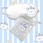 Cute Bear and Bunny Silk Sleep Mask – Breathable, Eye Fatigue Relief - Image 3
