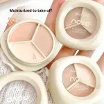 NOVO 3-Color Concealer Palette – High-Coverage Waterproof Corrector - Image 3