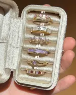 Oriental Floral Butterfly Ring Elegant Artistic Design - Image 2