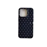 Korean INS Style Polka Dot Phone Case – Simple Solid Color Design - Image 4
