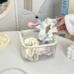 Hair Accessories Storage Box – Clear Organizer for Girls’ Hair Ties, Clips, and Jewelry - Image 3