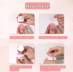 NOVO Monochrome Blush Matte Natural High Light Portable Fine Powder Blush - Image 5