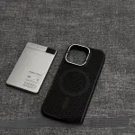 MagSafe Honeycomb Heat Dissipation Phone Case – Frame Bracket Cover with Magnetic Suction - Image 2