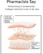NOVO - Moisturizing Lip Serum & Overnight Lip Mask Hydrating Nourishing Lip Oil Balm - Image 7