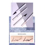 NOVO Mermaid Waterproof Eyeliner Pencil – Smudge-Proof, Long-Lasting, Quick-Drying Fine Tip - Image 15