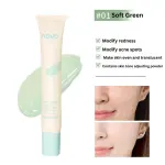 NOVO Hydrating Tone-Up Primer - Brightening & Color Correcting Cream - Image 8