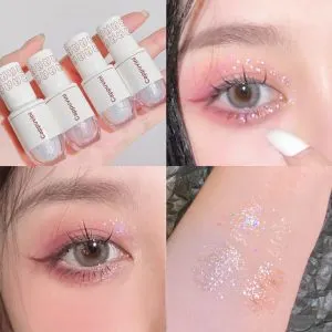 One Drop of Tears Liquid Eyeshadow Eye Makeup Silkworm Pearlescent Ultra-Sparkling Sparkling Fine Glitter Powder