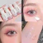 One Drop of Tears Liquid Eyeshadow Eye Makeup Silkworm Pearlescent Ultra-Sparkling Sparkling Fine Glitter Powder - Image 6