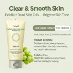Novo scrub body rejuvenation full body beauty remove chicken skin whitening dead skin pimples joints knees remove black women - Image 8