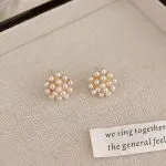 Simple and versatile pearl earrings new trendy Internet celebrity temperament earrings - Image 21