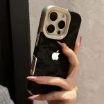 Electroplated Snow Velvet Phone Case – Soft & Stylish Protection - Image 8
