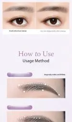 Waterproof Hard Tip Eyebrow Pencil for Natural Hair-Like Brows - Image 11