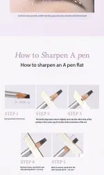 Waterproof Hard Tip Eyebrow Pencil for Natural Hair-Like Brows - Image 10