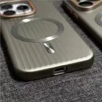 MagSafe Magnetic Suction Frosted Corrugated Phone Case – Simple & Stylish Protection - Image 12