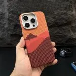 Magnetic Kevlar Texture Phone Case – Luminous Galaxy Design with Strong Magnetic Suction - Image 2