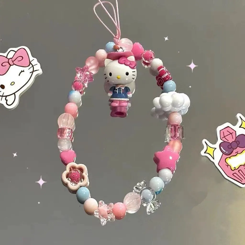 O1CN01PYPLcR21GooU9U9qP__2211180176958-0-cib Beaded Mobile Phone Chain with Cute Heart Pendant – Original Card Machine & Backpack Lanyard - Image 1