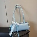 Women’s Bow Ribbon Shoulder Baguette Underarm Bag - Image 10