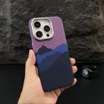 Magnetic Kevlar Texture Phone Case – Luminous Galaxy Design with Strong Magnetic Suction - Image 4
