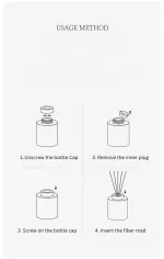 MINISO Flameless Aromatherapy - Floral Voyage Series, Indoor Home Fragrance, Long-Lasting Freshness - Image 5