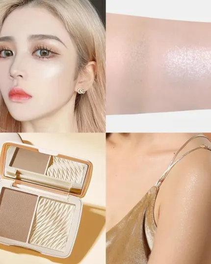 Translucent 3D Contour Blush Highlight Powder