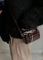 French High-End Small Square Crossbody Bag for Women -Niche Handbag