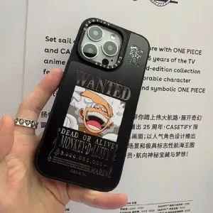One Piece Laughing Mirror iPhone Case - Cartoon Design