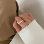 Vintage Minimalist Bestie Ring – INS Trendy Style - Image 8