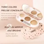 Novo 3 Color Concealer Palette for Acne and Dark Circles - Image 6