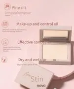 Novo Powder Perfection: Oil Control, Long-lasting Makeup, Concealer, Waterproof Brilliance in a Dual Dry and Wet Formula - Image 3