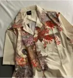 STRAPPING Vintage Floral Cuban Collar Hawaiian Shirt - Image 3