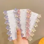 Sweet Flower Mini Hair Claw Clip - Image 6