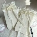 Lolita Lace Heart Bow Mid-Calf Socks - Image 3