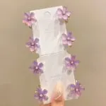 Sweet Flower Mini Hair Claw Clip - Image 18