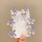 Sweet Flower Mini Hair Claw Clip - Image 14