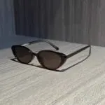 Retro Oval Cat-Eye UV Protection Sunglasses - Image 3