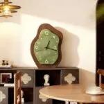Vintage Luxury Table Clock Art Decor – Retro Desktop & Wall Clock
