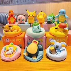 Pokemon Sleeping Pikachu Blind Box Figure – Cute Collectible Desktop Ornament Toy Gift