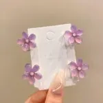 Sweet Flower Mini Hair Claw Clip - Image 22