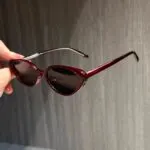 Retro Oval Cat-Eye UV Protection Sunglasses - Image 5