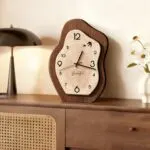Vintage Luxury Table Clock Art Decor – Retro Desktop & Wall Clock - Image 2